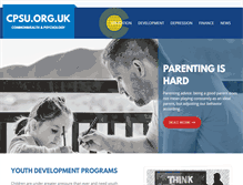 Tablet Screenshot of cpsu.org.uk