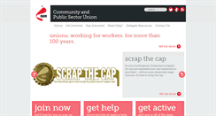 Desktop Screenshot of cpsu.com.au